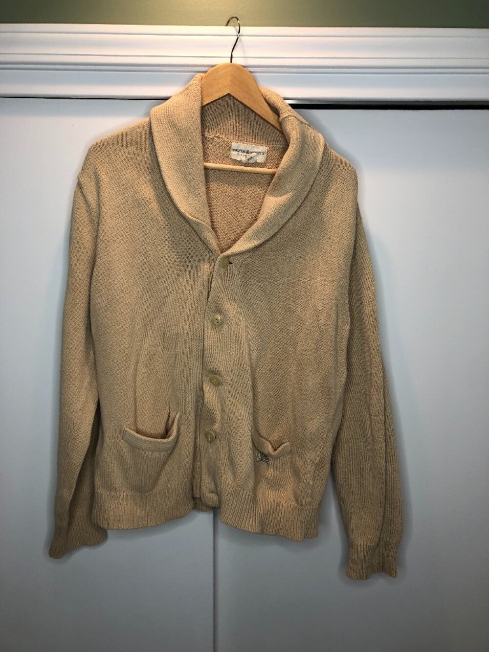Denim and Supply Mens Gold sweater Vintage
